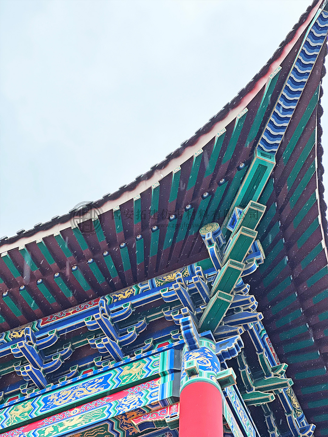 铝合金斗拱焕新古韵 西安拓建传承营造之美